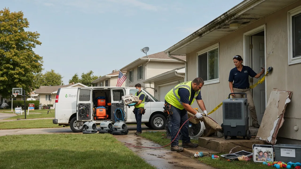 Water Damage Restoration in Belle Plaine, KS near me